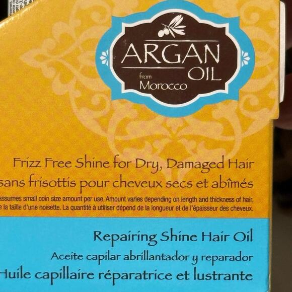 Hask Argan Oil Repairing Shine Hair Oil - Set of THREE (3) 28 mL vials - NEW - Picture 7 of 7